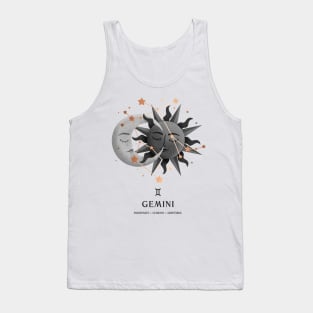 Gemini Constellation Zodiac Series Tank Top